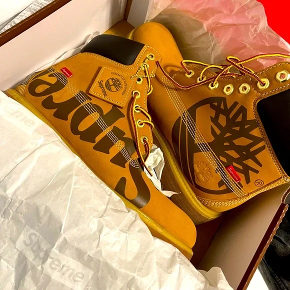 Supreme | Shoes | Timberland 6 Bootsupreme Wheat | Poshmark display picture 1